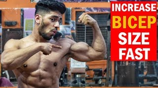 BIG BICEPS WORKOUT  Top 5 Tips amp Exercise in Hindi [upl. by Kirven]