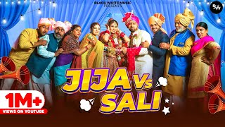 Jija Vs Sali Official Video  Khushi Baliyan Punit Shikha Surender Komal  New Haryanvi DJ Song [upl. by Cyrie]