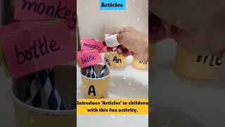 Articles A An The for kids Articles TLM Articles activity Usage of a an and theEnglish Grammar [upl. by Ereveniug355]