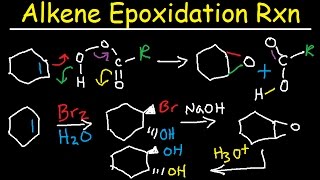 Alkene Epoxidation Reaction Mechanism  Peroxy Acid MCPBA [upl. by Auqinet]