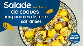 Recette Poissons Coquillages amp Crustacés  Salade de Coques [upl. by Atalaya]