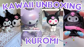 Kawaii Unboxing Kuromi Edition  Kawaii Kuromi Amazon amp Aliexpress Finds  TikTok Compilation [upl. by Ainar]