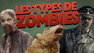 Top 7 des différents types de zombies [upl. by Kcirdot]