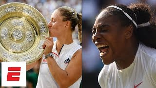 Wimbledon 2018 Highlights Kerber stuns Serena Williams to win 3rd Grand Slam title  ESPN [upl. by Chenee]