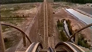 Shivering Timbers POV  1998 Opening Weekend  Michigans Adventure [upl. by Roderic]