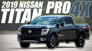 2019 Nissan Titan PRO4X 4x4 Crew Cab  OnRoad and OffRoad Review 4K [upl. by Nikkie]