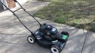 Craftsman 21 inch Self Propelled Mulching Lawn Mower [upl. by Riddle]