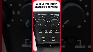 ahuja ssb 120dp amplifier speaker connection ahuja ahujadj ahujaspeaker [upl. by Yeloc386]