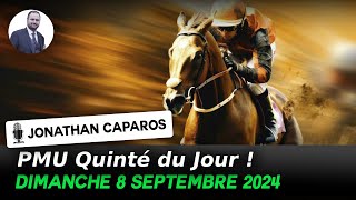 Quinté PMU dimanche 8 septembre 2024 à Longchamp  le décryptage de la course  Interview G Hernon [upl. by Ailgna551]