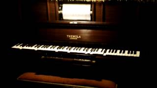 1928 Themola Player Piano  Oh Dem Golden Slippers [upl. by Drice]