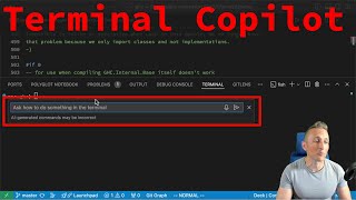 VSCodes Inline Terminal Copilot [upl. by Siloa]