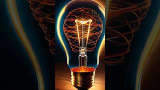 How does a light bulb work light lightbuld shorts funfacts facts electricity didyouknow [upl. by Ecirtnom]