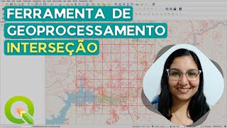 Ferramenta de geoprocessamento Interseção no QGIS [upl. by Neirrad50]