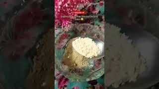 DIYquot Natural Multani mitti  fuller earth face pack for glowing skin 🌹shortsviral [upl. by Yztim]