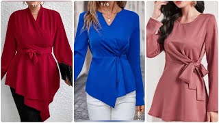 Geniales Blusas 👚 Blusas Elegantes para Fiestas  Blusas para Mujer [upl. by Soisanahta67]