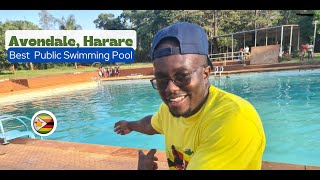 The biggest swimming pool in Avondale Harare Zimbabwe [upl. by Novehs406]