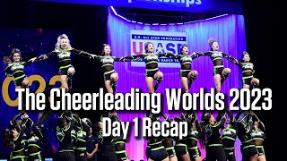 The Cheerleading Worlds 2023  Day 1 Recap  Watch Live on FloCheer [upl. by Learsiy93]