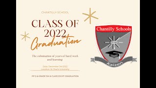 CHANTILLY SCHOOL 2022 GRADUATION DAY [upl. by Samala]