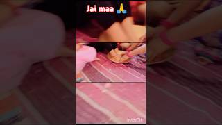 Jai mata di 🙏trending maa bhakti ram dussehra song youtubeshorts kabbukvlogs [upl. by Kyla430]