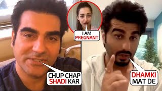 Last Warning 😱 Arbaaz Khan Scolded Arjun Kapoor When he Refused to Marry Pregnant Malaika Arora [upl. by Hachmann]