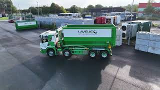 Scania P420 HOOOKLOADER with HARSH Equipment joins the fleet [upl. by Jacklin]