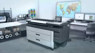 HP PageWide XL printer series tour redefine productivity printing costs and quality [upl. by Malas]