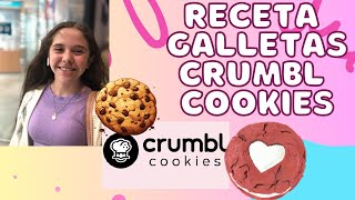 CRUBL COOKIES RECETA  yo soy VereNat [upl. by Nikolia]