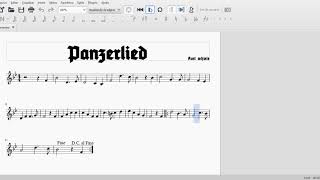 Panzerlied Sheet [upl. by Amick20]