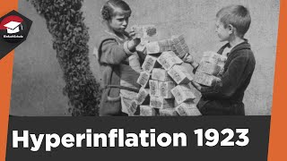 Hyperinflation 1923 einfach erklärt  Inflation Ursachen Folgen  Hyperinflation 1923 erklärt [upl. by Boarer]