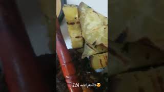 Kla meat platter chef foodie fivediffrent meats platterloverscooking subscribeuttarakhand [upl. by Noyr964]