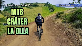 🇨🇷 MTB Cerro PASQUI y Crater la OLLA  Bikers Costa Rica [upl. by Robbie]