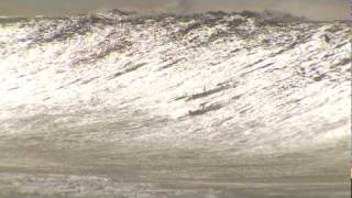 The biggest wave ever caught Shane Dorian and Mark Healey Paddle into MONSTER at Waimea [upl. by Tare]