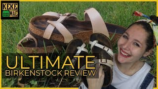 BIRKENSTOCK Mayari REVIEW One Year after Purchase Do I Still Love Them  2018 Keke Mae [upl. by Cioban]