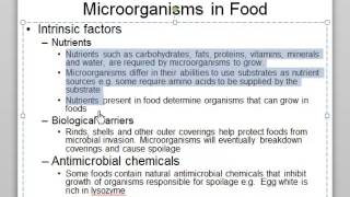 Intrinsic and Extrinsic Factors Affecting Microbial Growth [upl. by Reivilo]