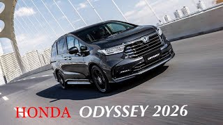 HONDA ODYSSEY Hybrid 2026  More humanized Configurations [upl. by Sower]