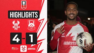 📺 HIGHLIGHTS  9 Dec 23  Harriers 41 Stourbridge [upl. by Yllaw]