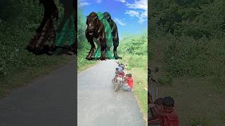 Real Jurassic world trex vs triceratops part 904 shorts dinosaur trex jurassicworld fight [upl. by Carlstrom]