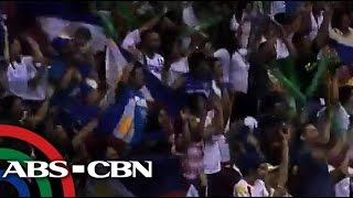 TV Patrol Gilas effort impresses Pinoy fans in Spain [upl. by Arihs]