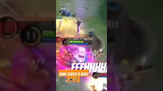 Bane clutch 1 VS 3 Mobile legend mobilelegends mlbb mlbbcreatorcamp bane banemobilelegends [upl. by Enamrej625]