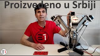 Proizvedeno u Srbiji  DELTA Robot [upl. by Notxam]