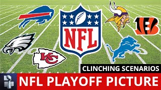 NFL Playoff Picture NFC amp AFC Clinching Scenarios Wild Card Race Standings Before Week 16 Of 2022 [upl. by Leach903]