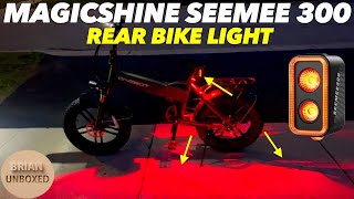 Magicshine SEEMEE 300 Smart Tail Light  Review [upl. by Atilehs386]