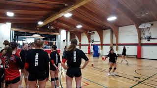 Redhawks Volleyball vs St Pauls [upl. by Yuht]