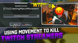 USING MOVEMENT TO KILL TWITCH STREAMERS IN APEX LEGENDS… [upl. by Ettezoj996]