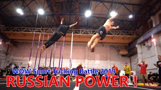 WOW Sport Tricking Battle 2019  Insane Russian Acrobatics [upl. by Ardnassak]