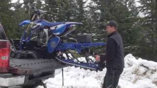 Timbersled Snowbike kit MountainHorse [upl. by Blen]