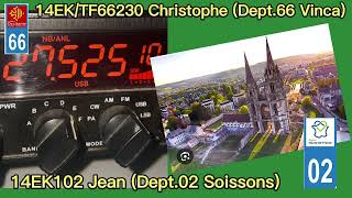 Dept02 Soissons 14EKTF66230 Christophe amp 14EK102 Jean [upl. by Nylavad499]