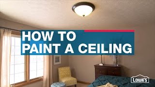 How to Paint a Ceiling [upl. by Attesor670]