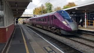 EMT Class 810  810001 Passing Elstree and Borehamwood Station on 101024 [upl. by Marigold]