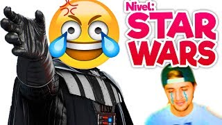 Si te Ríes PIERDES 😂 Nivel Star Wars Edición ESPECIAL [upl. by Sela253]